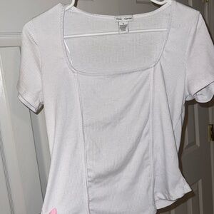 Better together white xl crop top